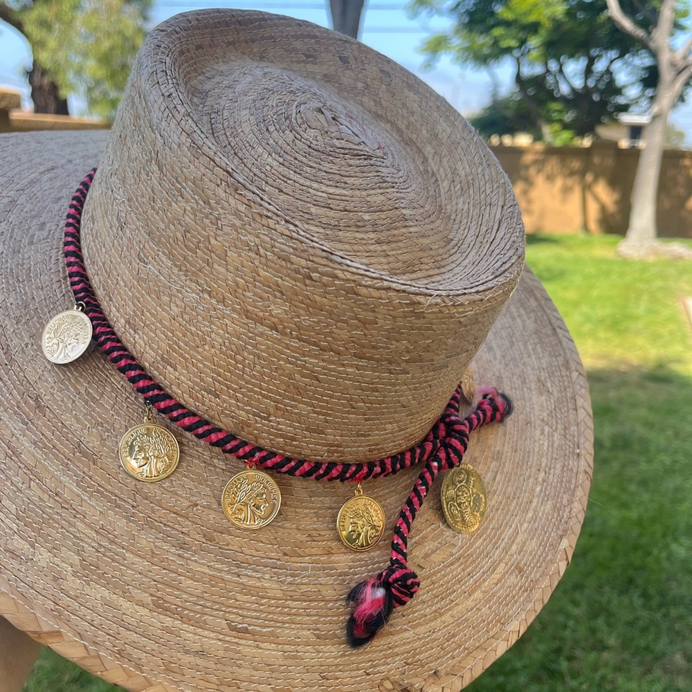 UNIQUE BOHO TASSEL STRAW NATURAL HAT BOUTIQUE